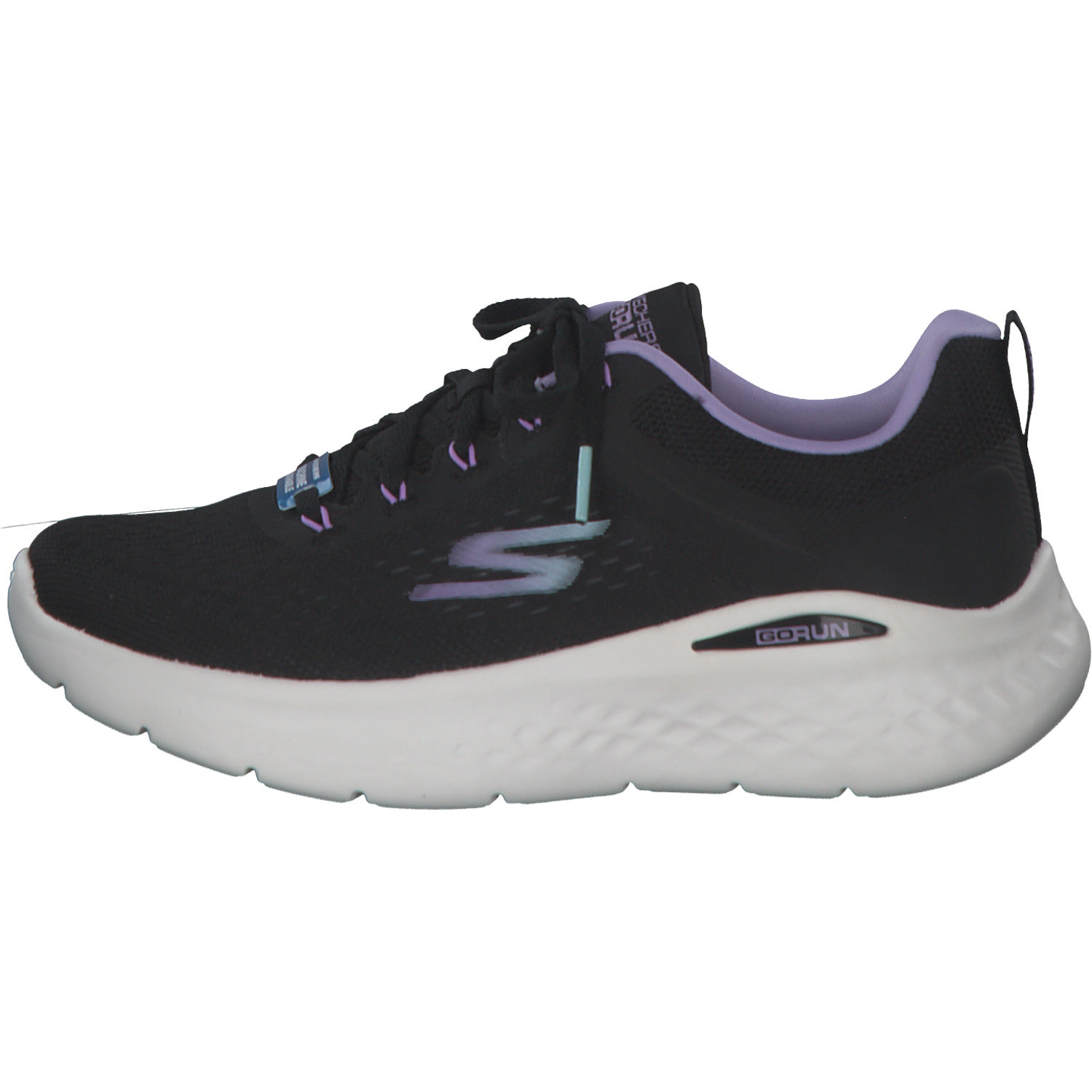 Skechers 129423, Schnürschuhe, Damen, black purple
