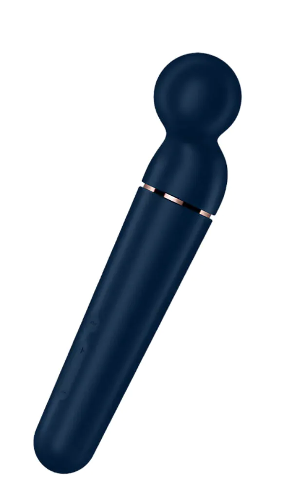 Satisfyer Massager Wand-er Blue + Rosegold