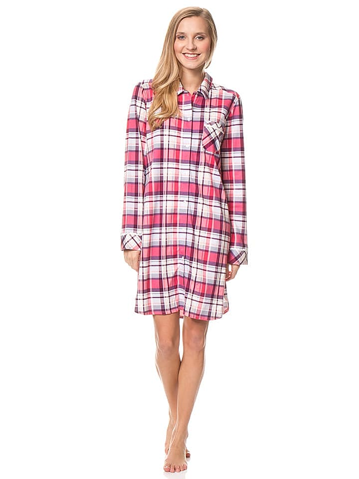 Calida Nachthemd in Pink/ Lila günstig kaufen L
