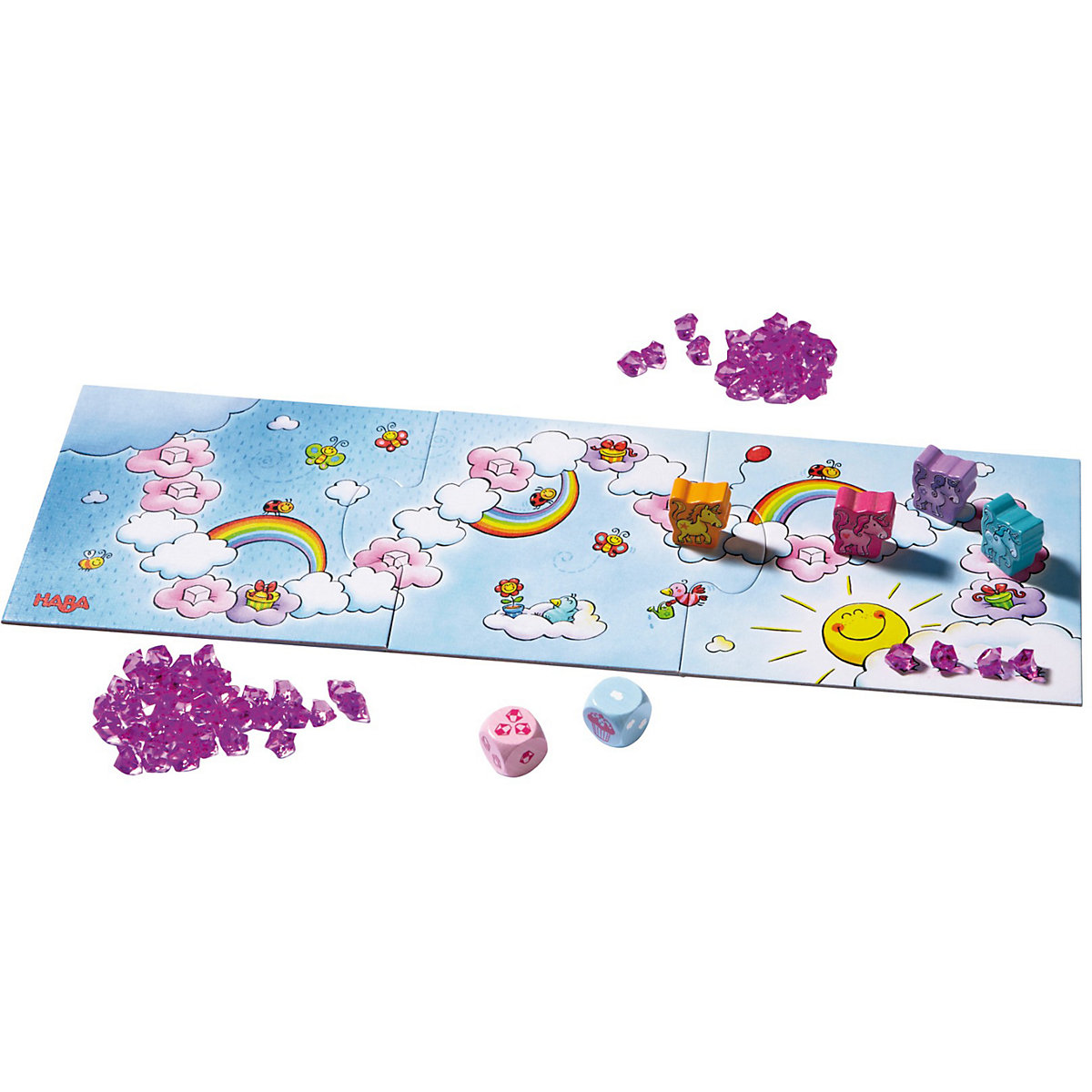 HABA 300123 Mitbringspiel Einhorn Glitzerglück
