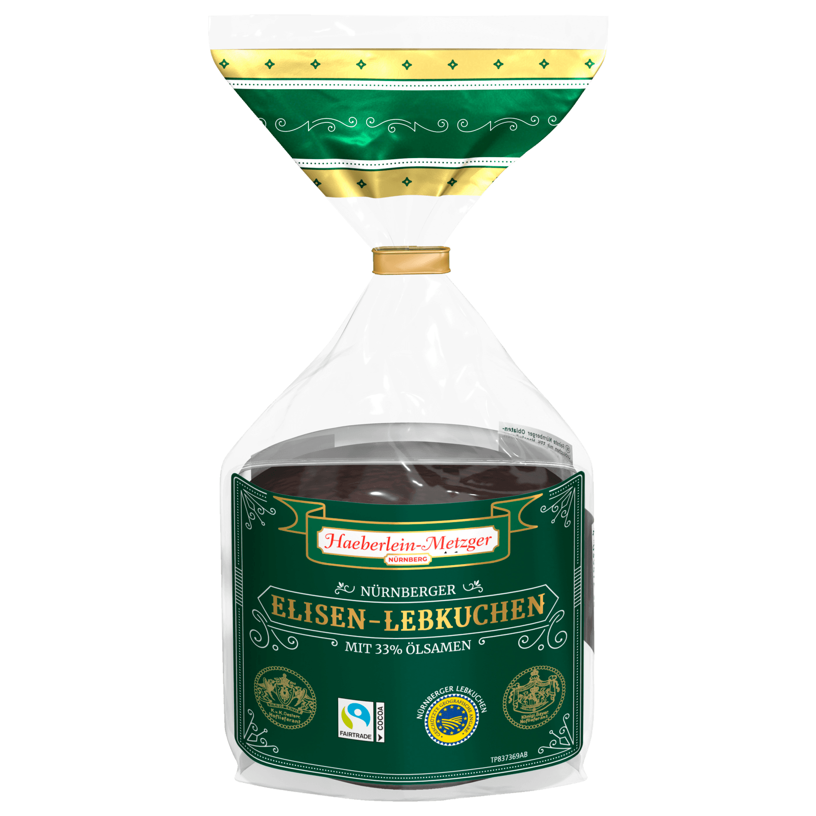 Haeberlein-Metzger Elisen-Lebkuchen zartbitter 300g