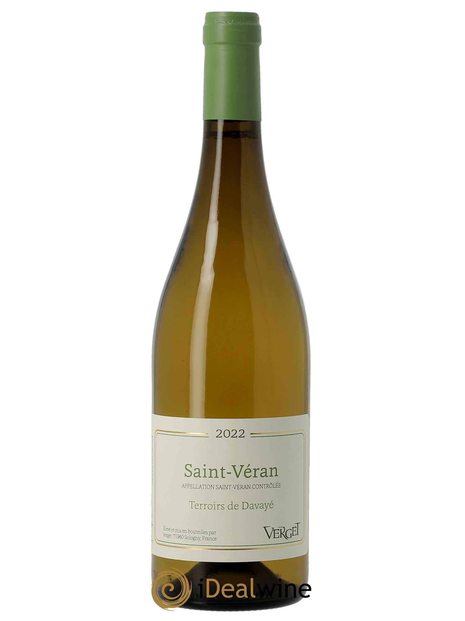 Saint-Véran Terroirs de Davayé Verget  2022 - Lot de 1 Bouteille