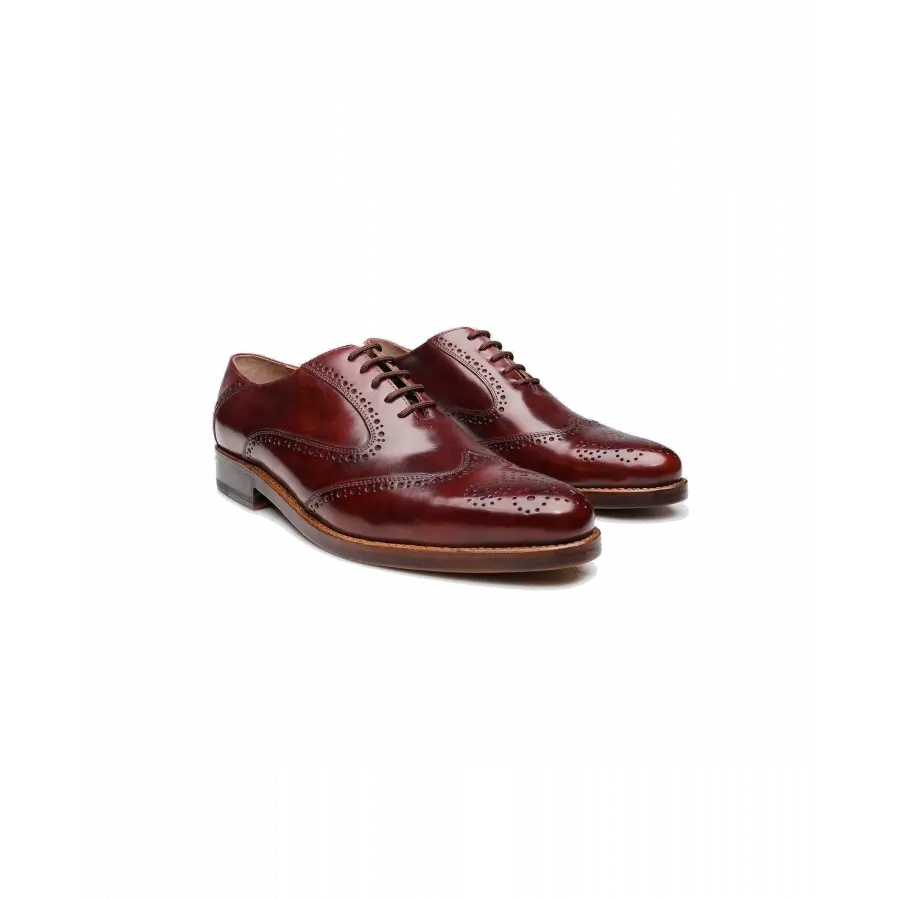 Heinrich Dinkelacker - Businessschuhe Derby MILANO FULL-BROGUE TC Toscana calf - braun