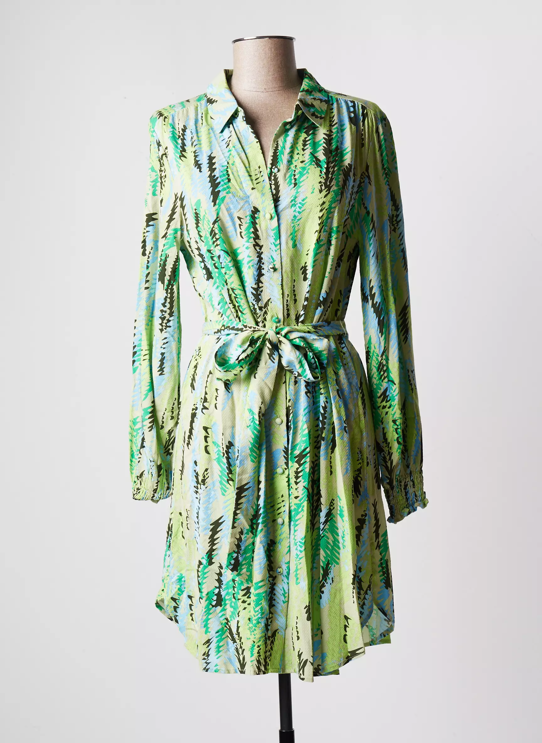 Vero Moda Robes Mi Longues Femme couleur vert