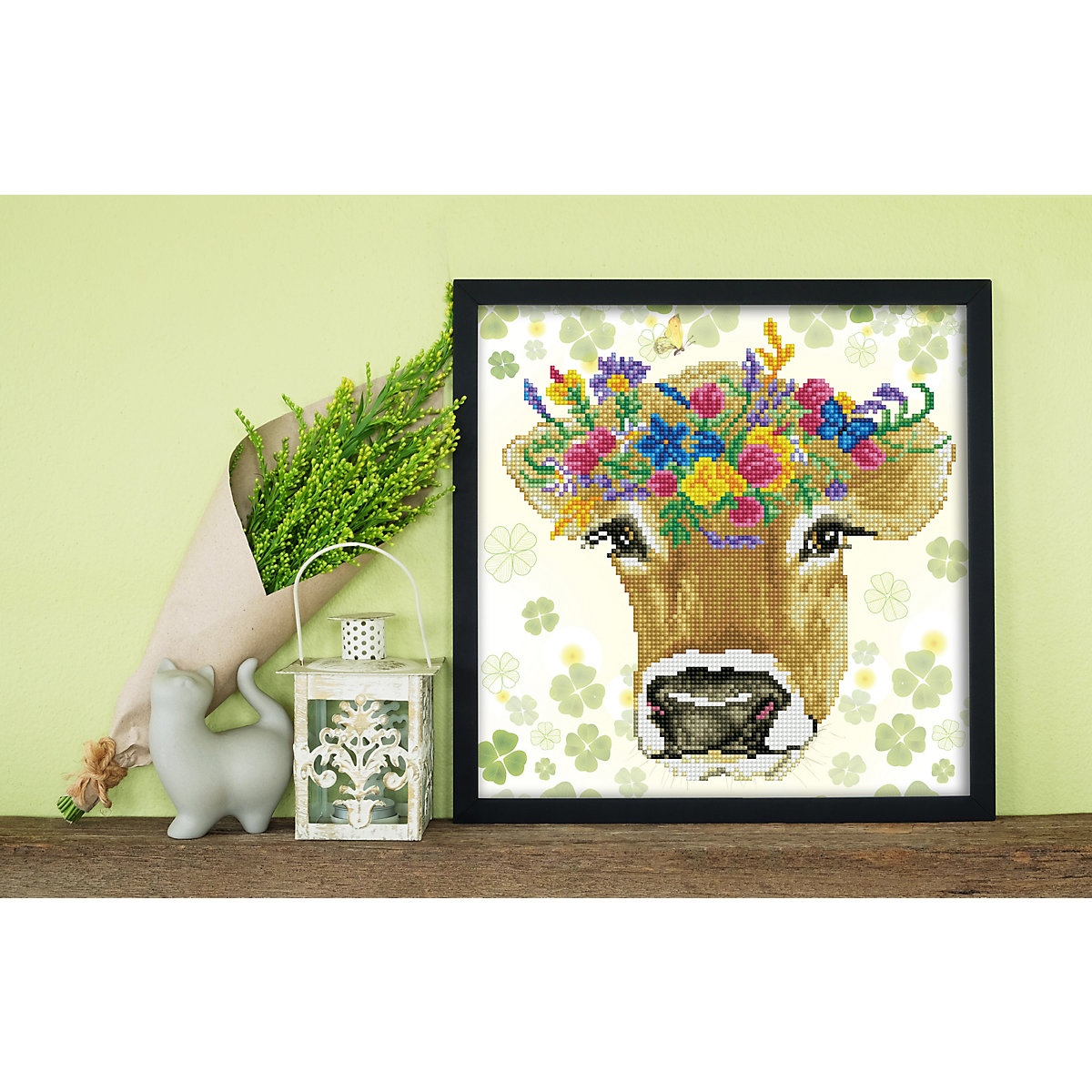 DIAMOND DOTZ® Original Diamond Painting Set "Princess" 32 x 32 cm ab 6 Jahren (DD5.065)