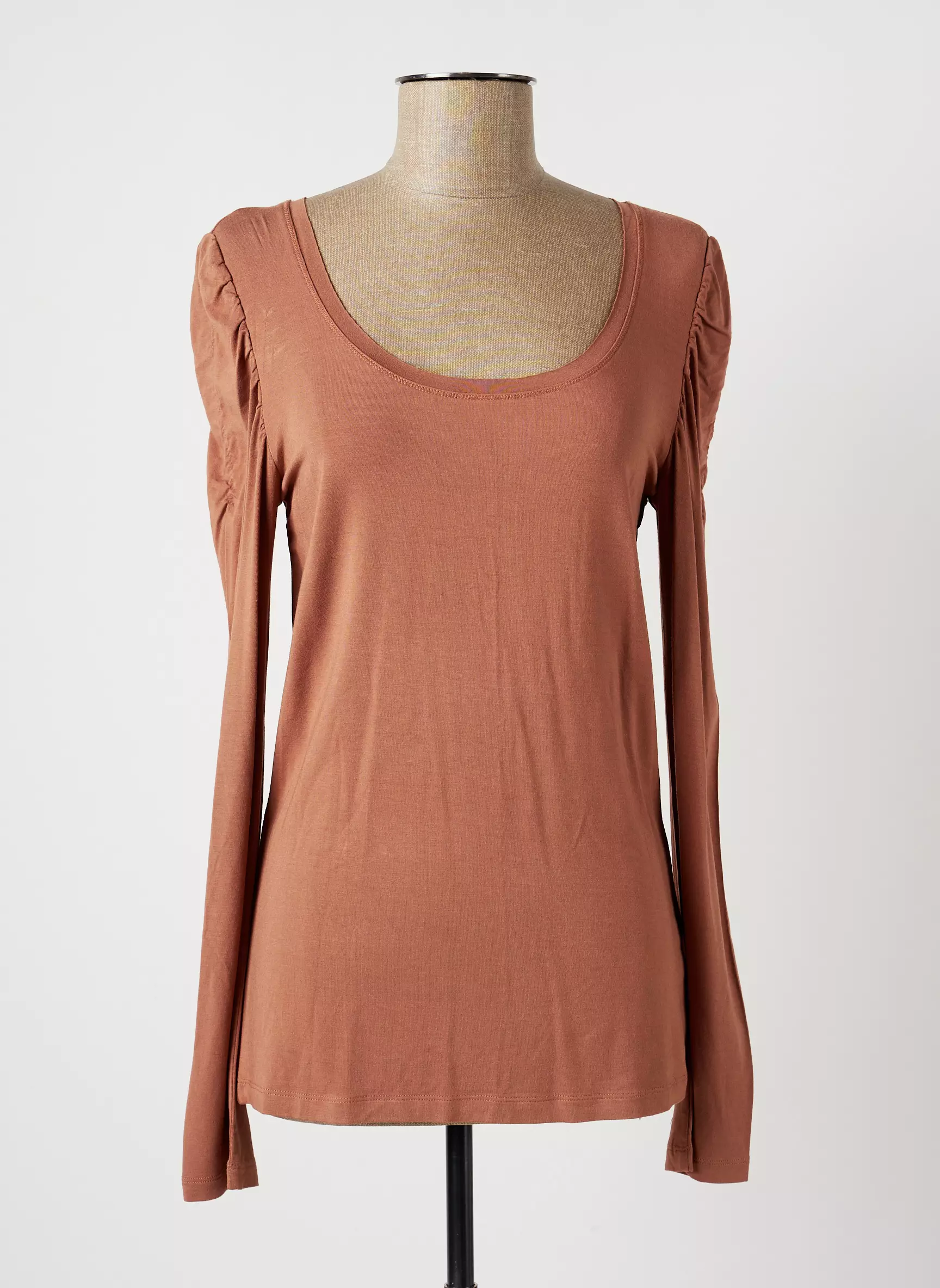 Lauren Vidal Tshirts Femme couleur marron