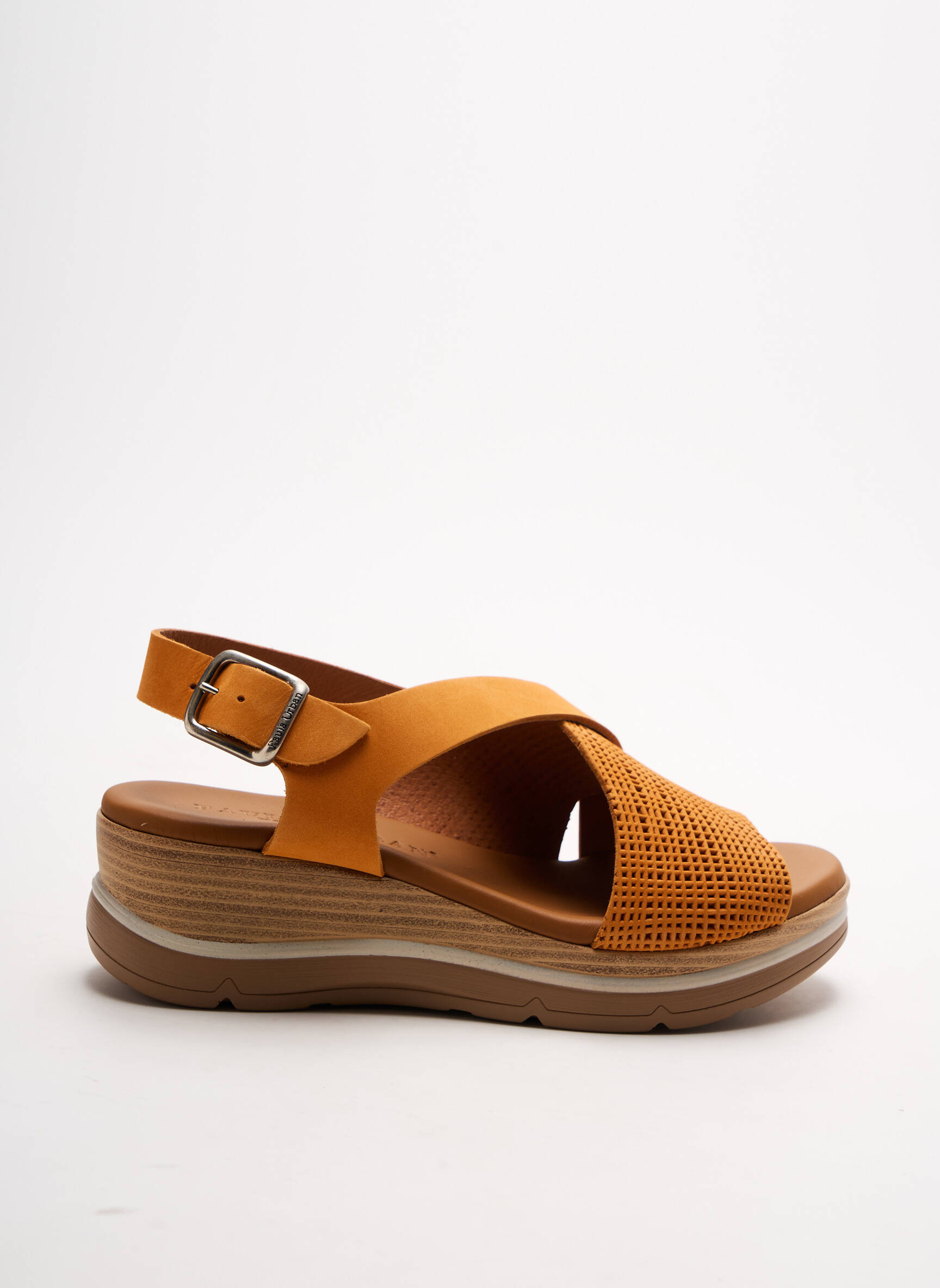 Paula Urban Sandales Nu Pieds Femme couleur marron