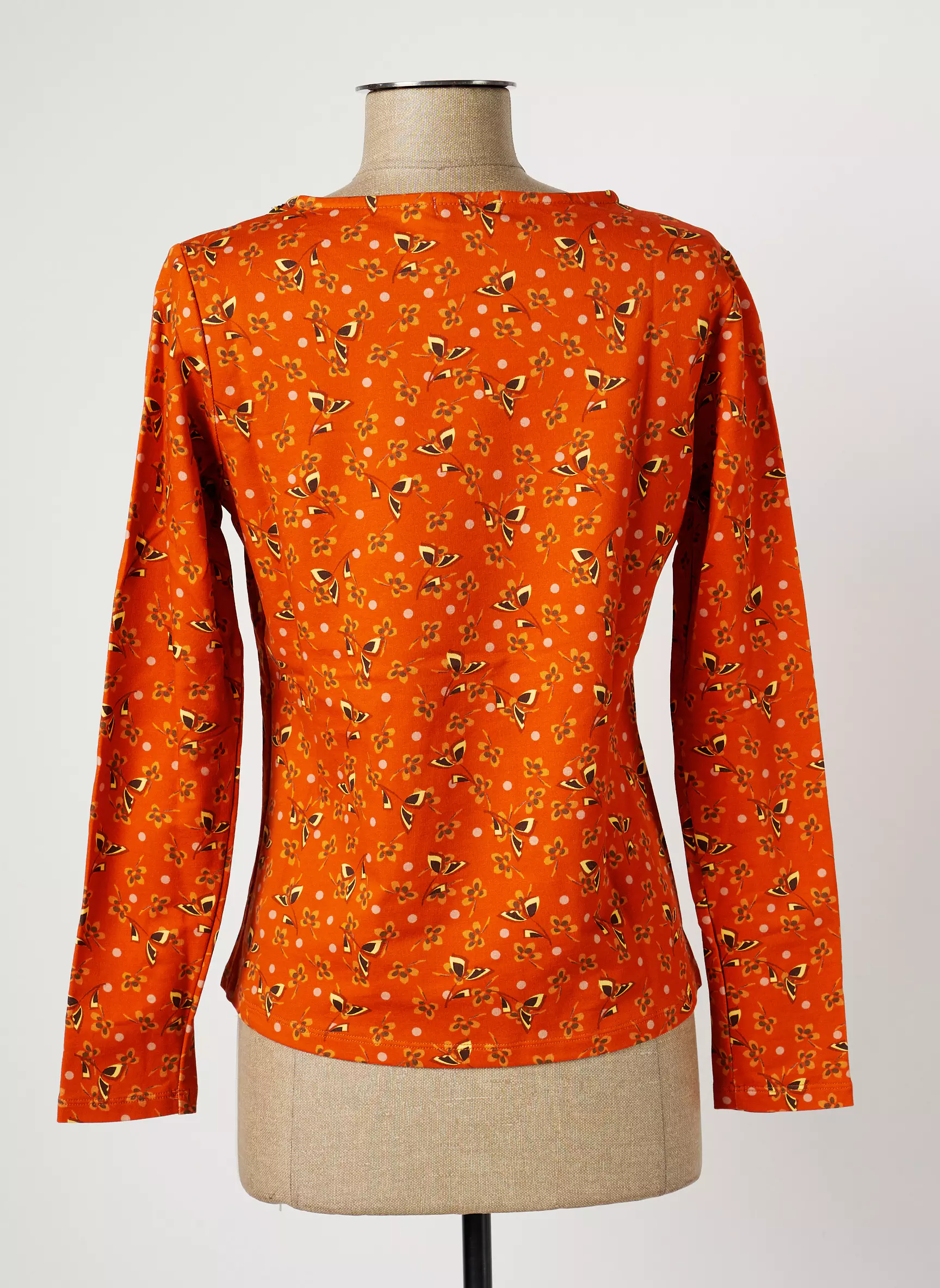 Paul Brial Tshirts Femme couleur orange