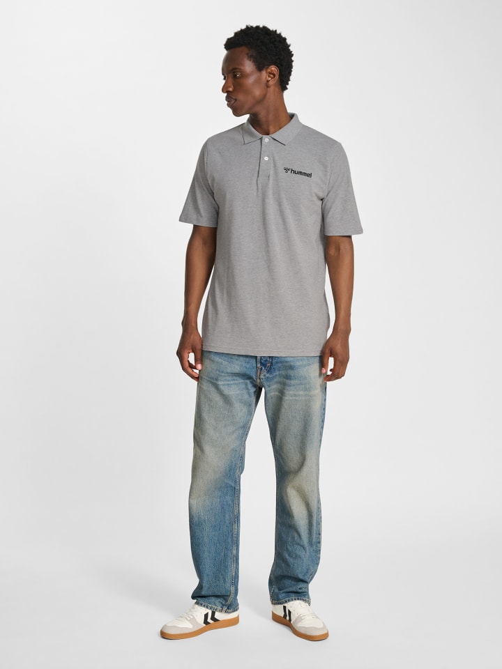 Hummel Hummel Polo Hmlmover Herren in GREY MELANGE günstig kaufen