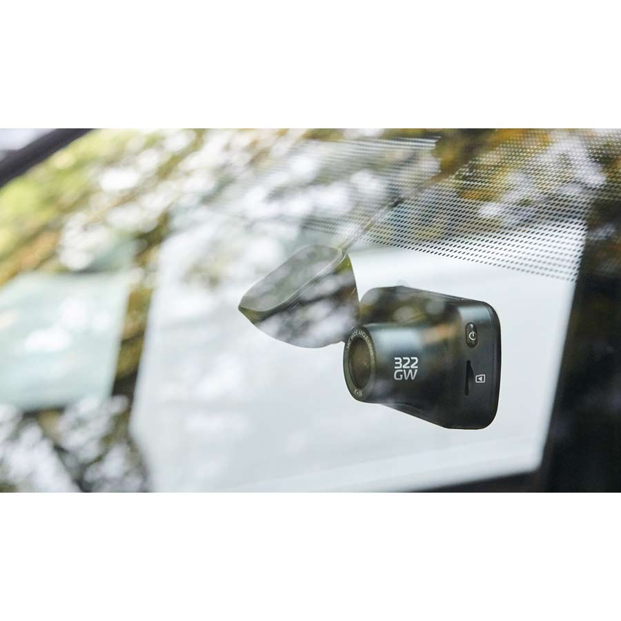 Nextbase Dashcam 322GW, mit Full HD, 2,5" Touchscreen, 1080p bei 60 FPS, 140° Weitwinkel, SOS-Notruffunktion, G-Sensor, GPS, Bluetooth 4.2, uvm. - ATU