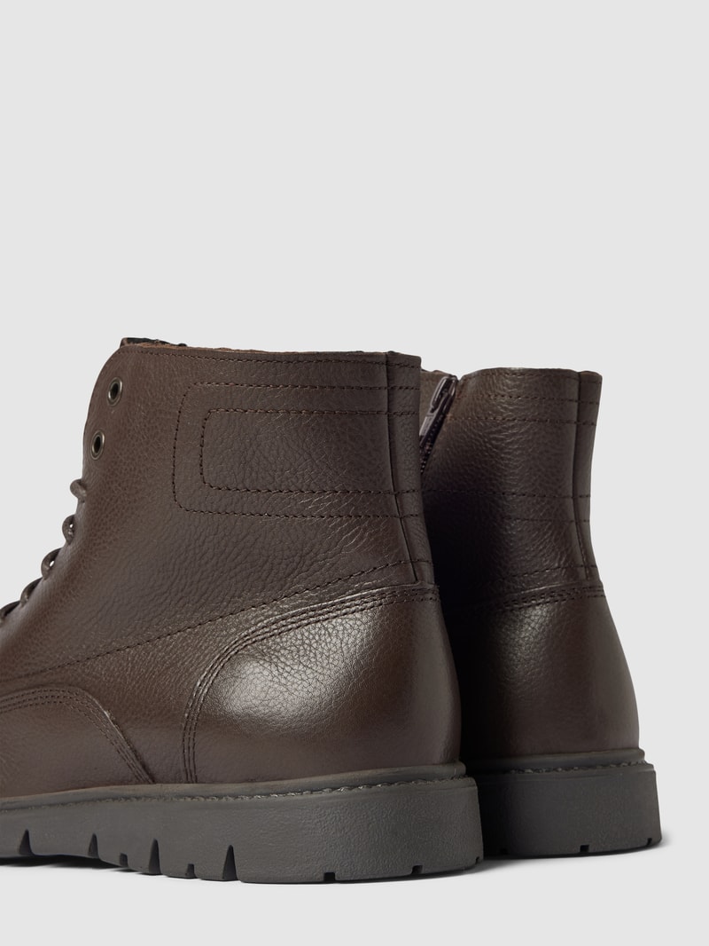 Schnürboots mit Label-Detail Modell 'GHIACCIAIO' in dunkelbraun