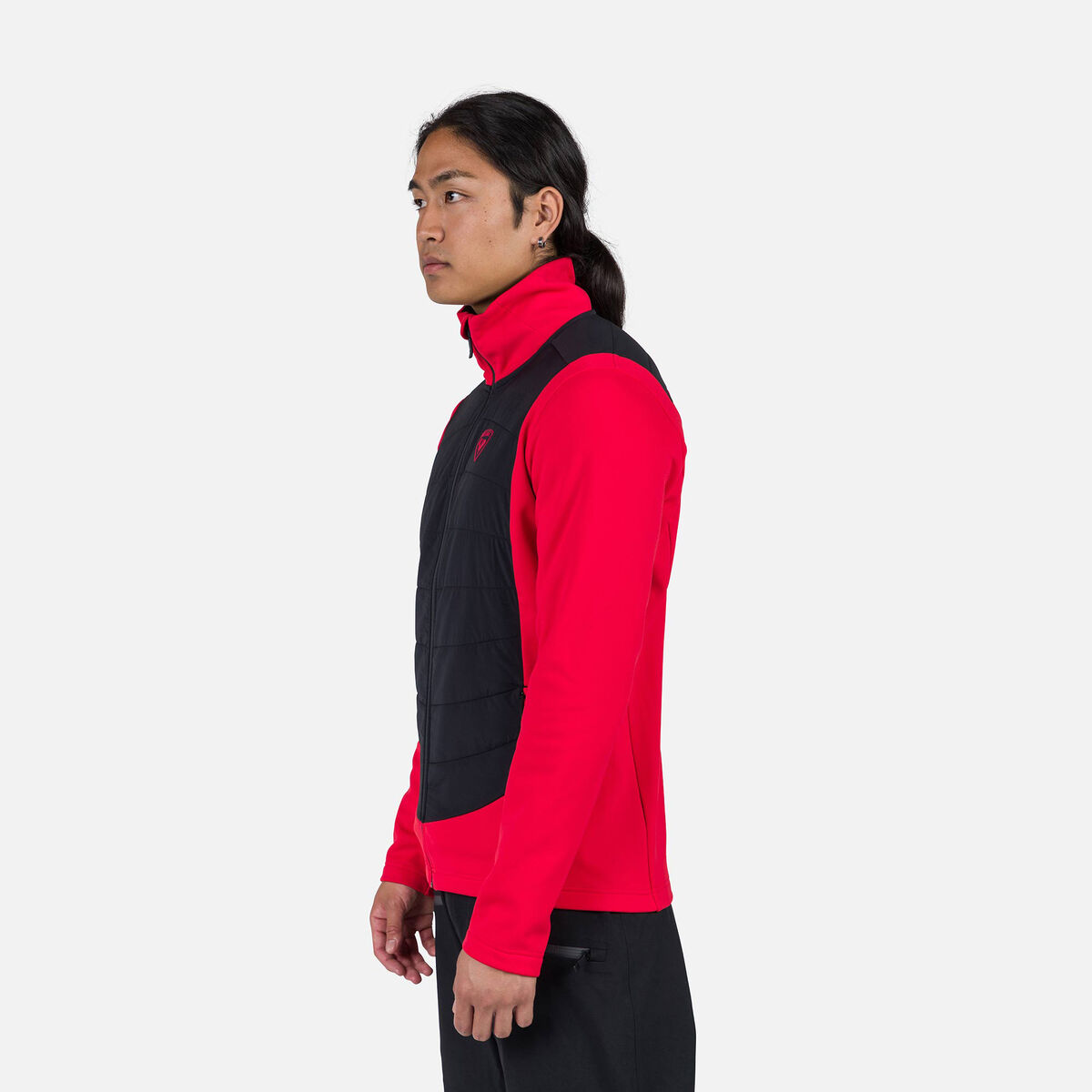 Herrenjacke mit durchgehendem Reißverschluss Classique Hybrid