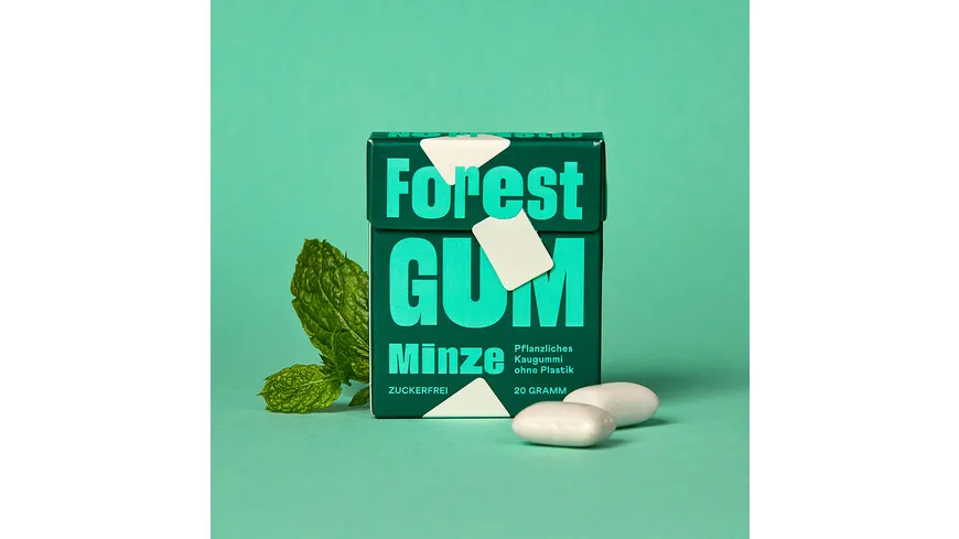 Forest Gum Kaugummi Minze 20 g