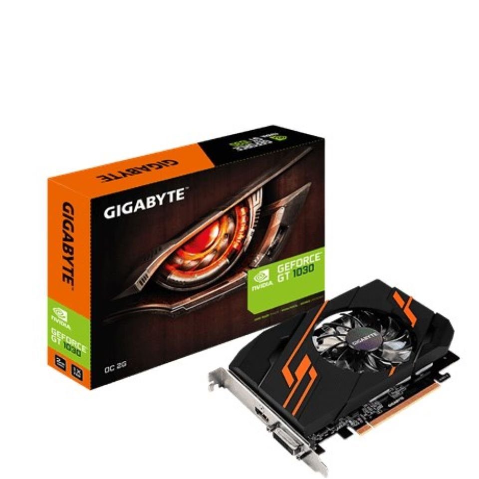 Gigabyte GV-N1030OC-2GI NVIDIA GeForce GT 1030 2 GB GDDR5 Grafikkarte (GDDR5)