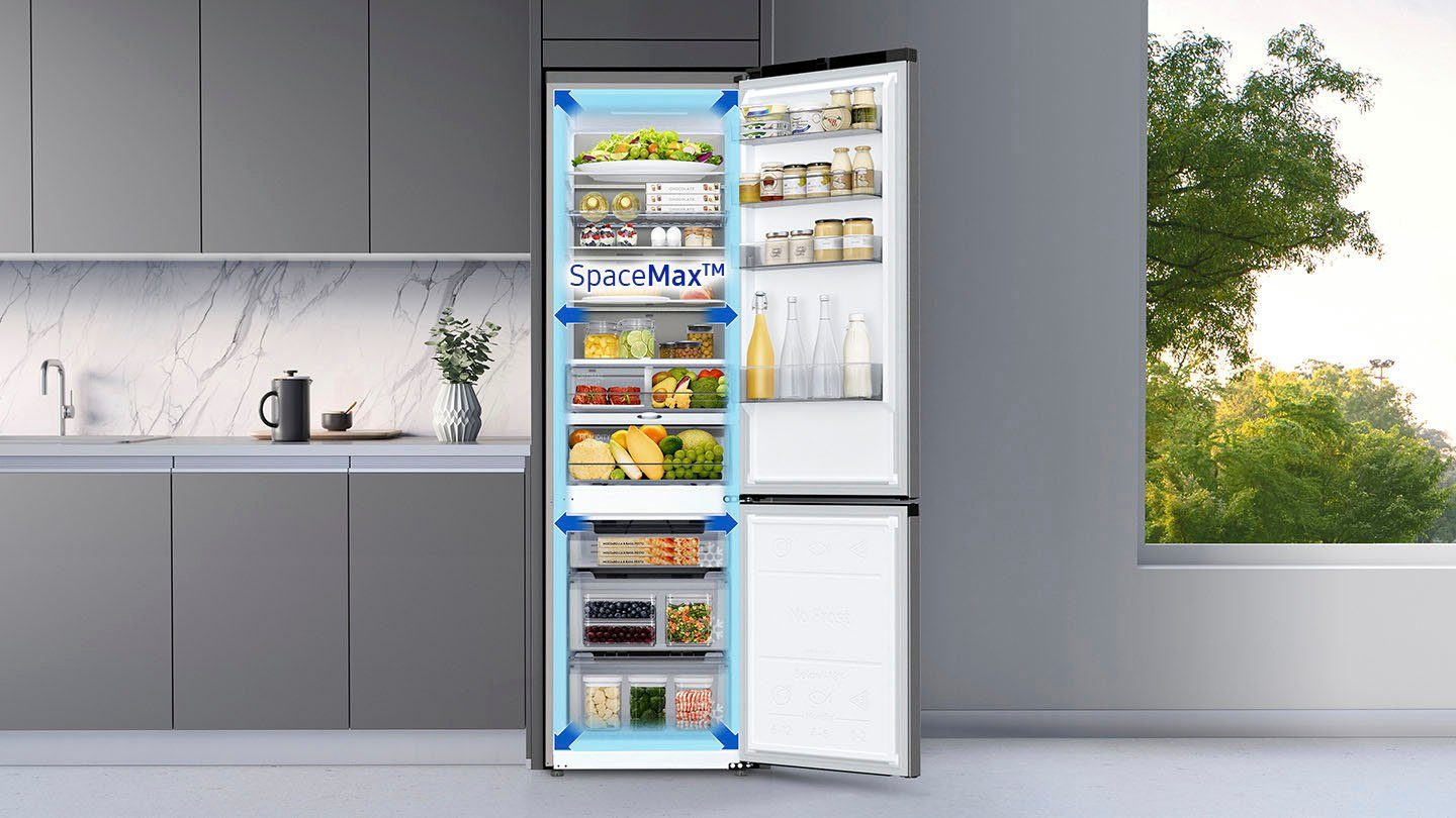 Samsung Kühl-/Gefrierkombination RB38A7B6AB1, 203 cm hoch, 59,5 cm breit
