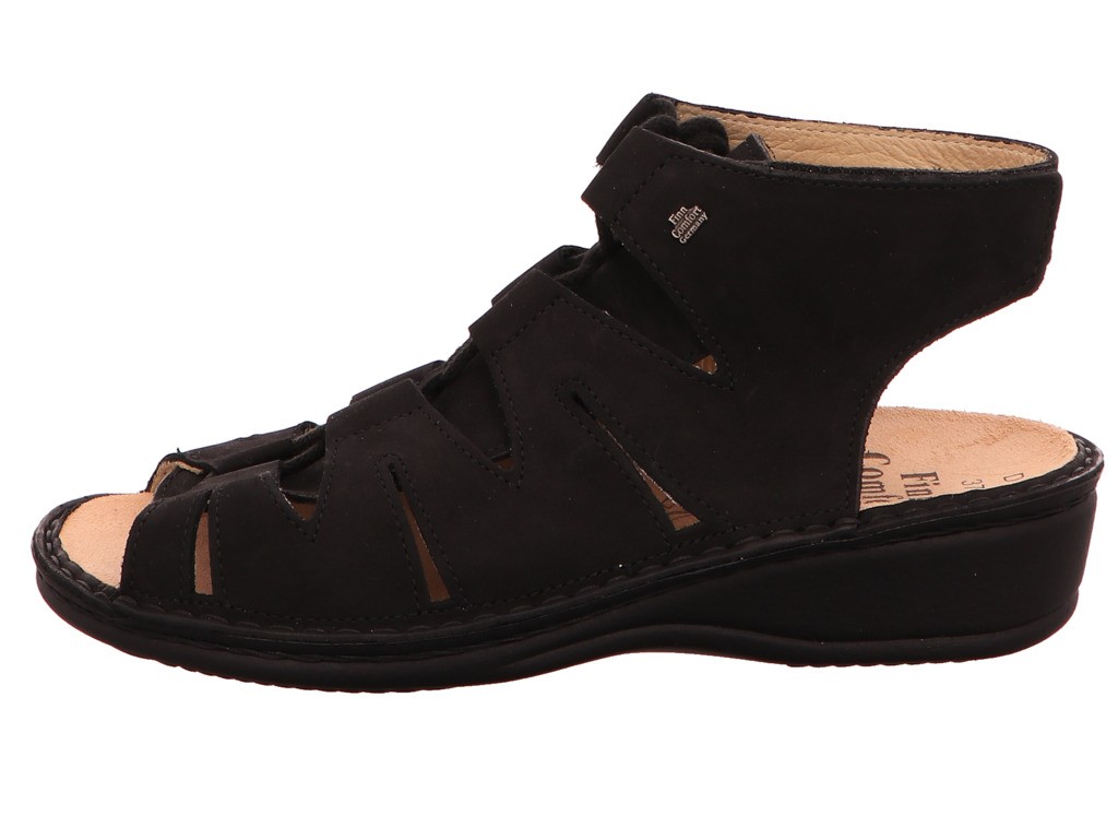 FINN COMFORT Komfort Sandalen schwarz Malaga schwarz