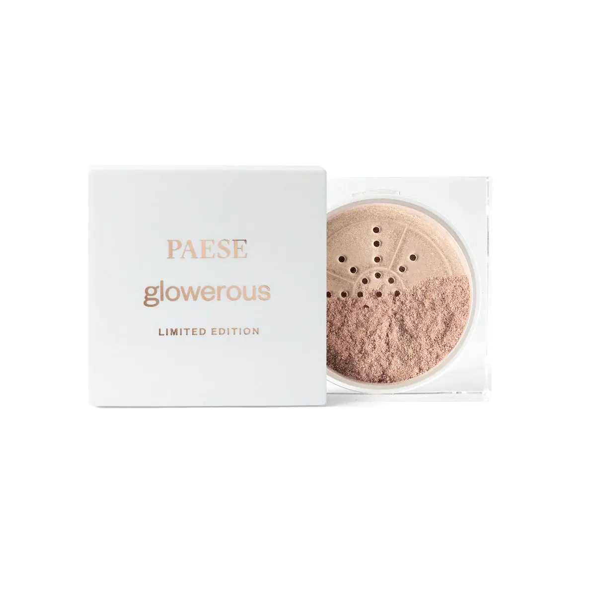 Paese Glowerous - Løs highlighter 02 Guld 5g
