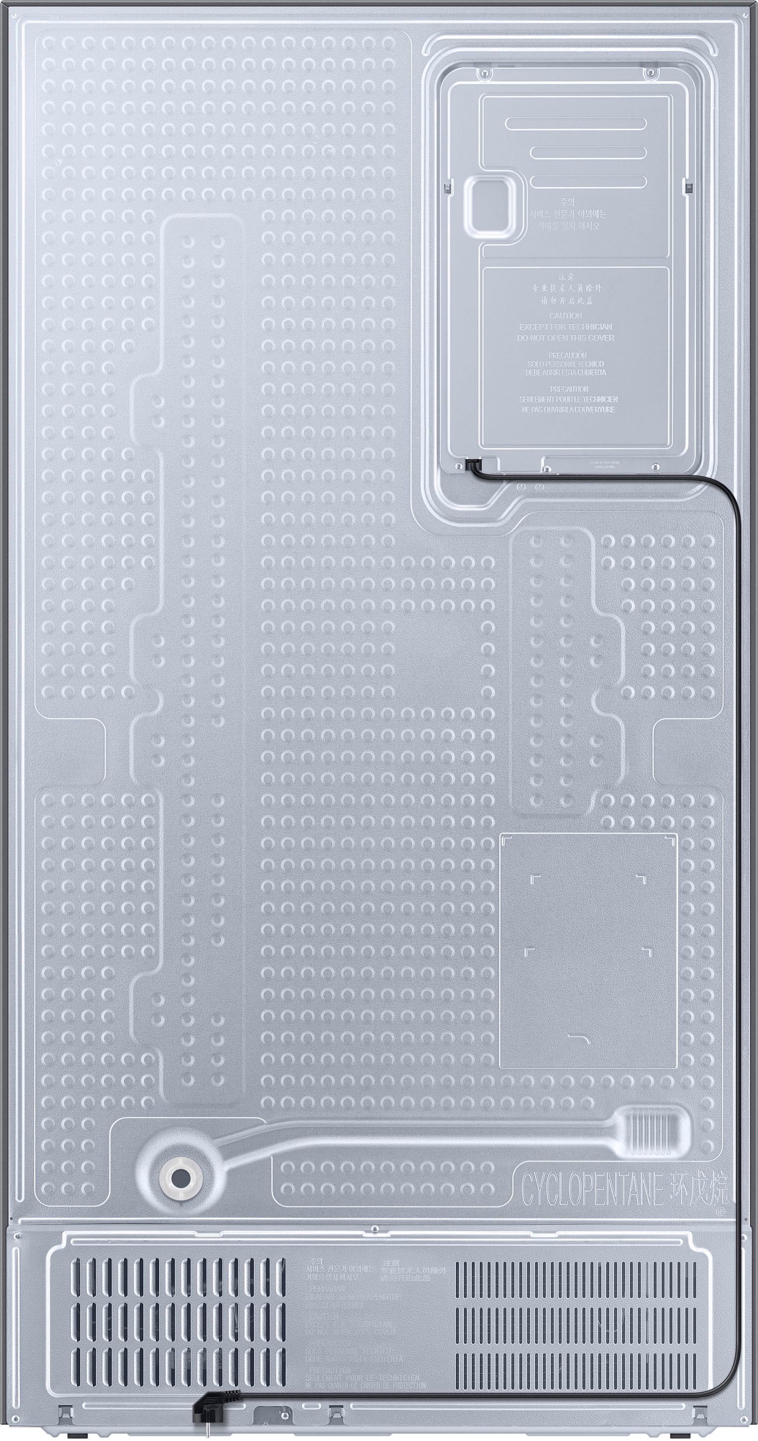 Samsung Side-by-Side RS8000 RS6JA8511S9, 178,0 cm hoch, 91,2 cm breit, mit Wassertank