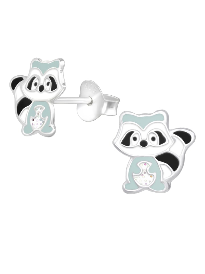 schmuck23 Silber Ohrringe 925 Waschbär 0,7 cm x 0,8 cm günstig kaufen onesize