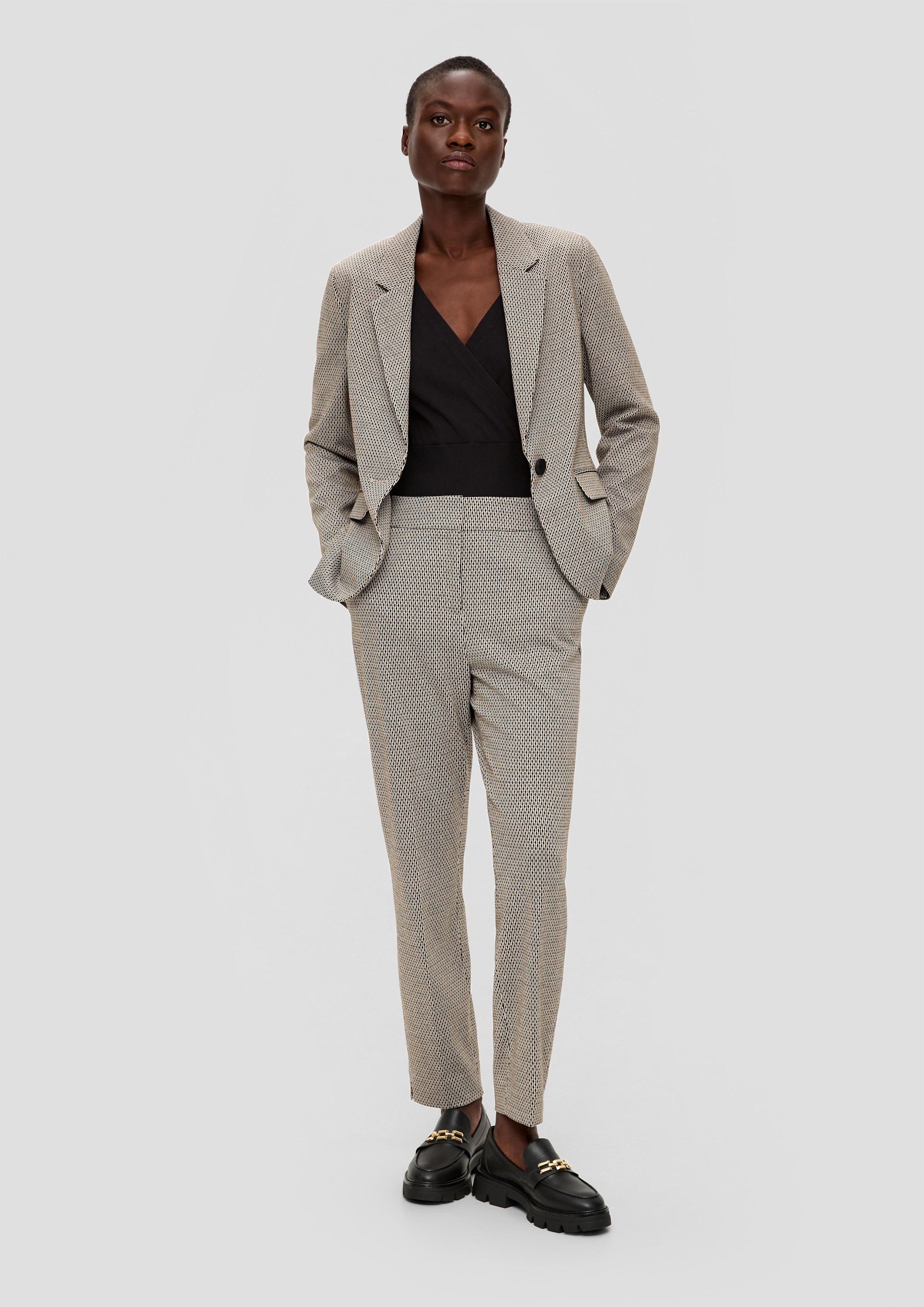 Slim: Hose aus Viskosestretch  2133996-99X4