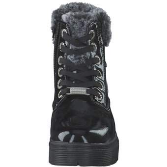 Dockers Schnür Boots in schwarz