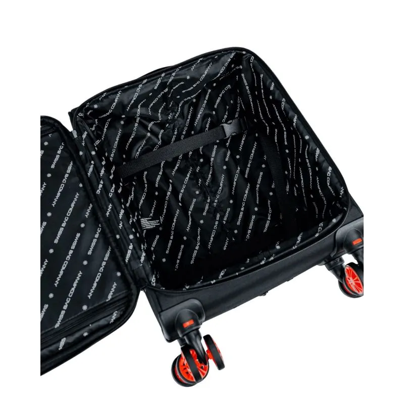 Swiss Bags Ohio Handgepäckstrolley S (45 cm) Underseater - Black