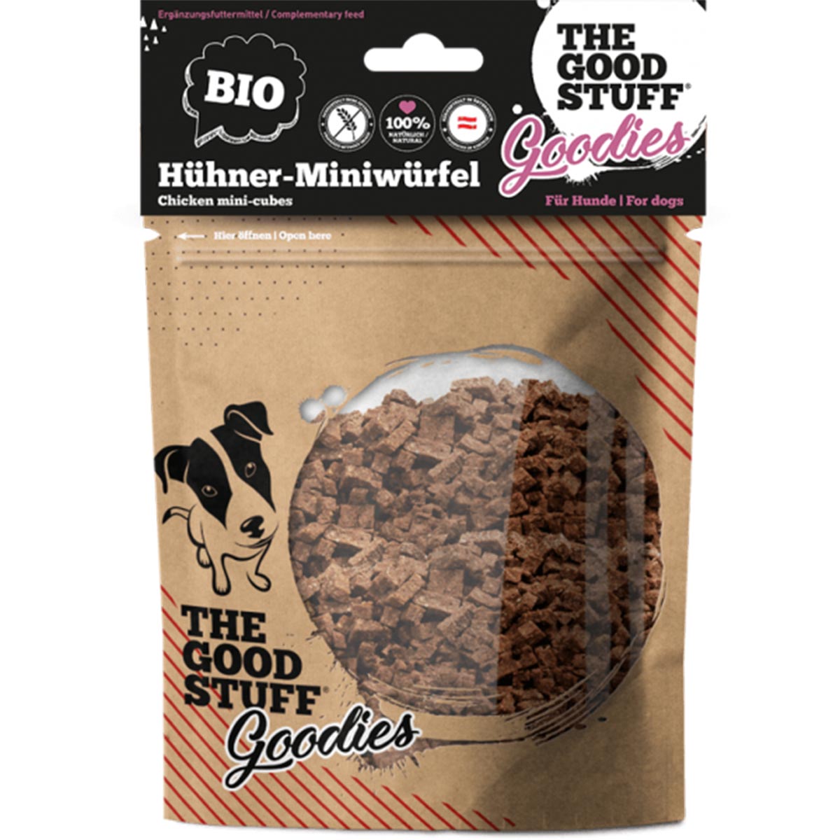 The Goodstuff BIO Hühner-Miniwürfel 200g kaufen bei ZooRoyal