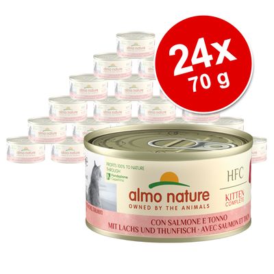Sparpaket Almo Nature HFC Complete Kitten 24 x 70 g