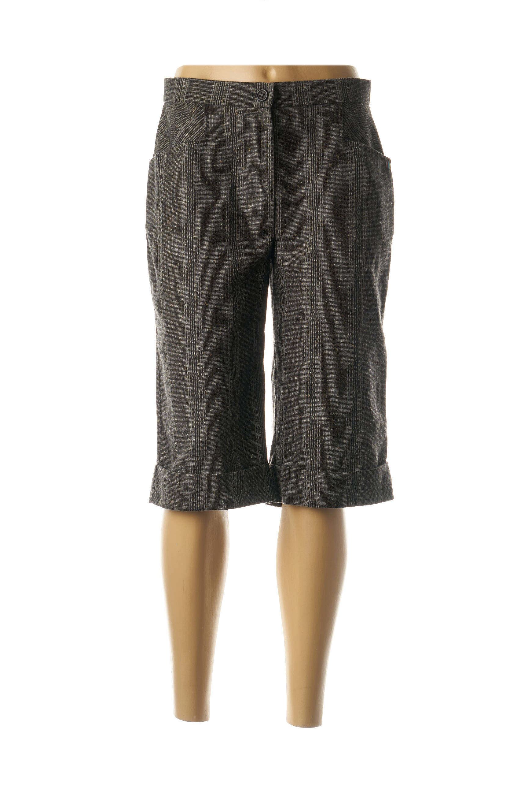 Chrismas S Bermudas Femme couleur noir