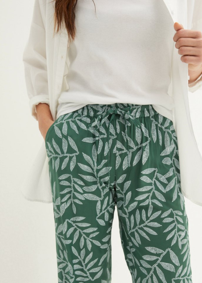 Bedruckte Palazzo-Hose