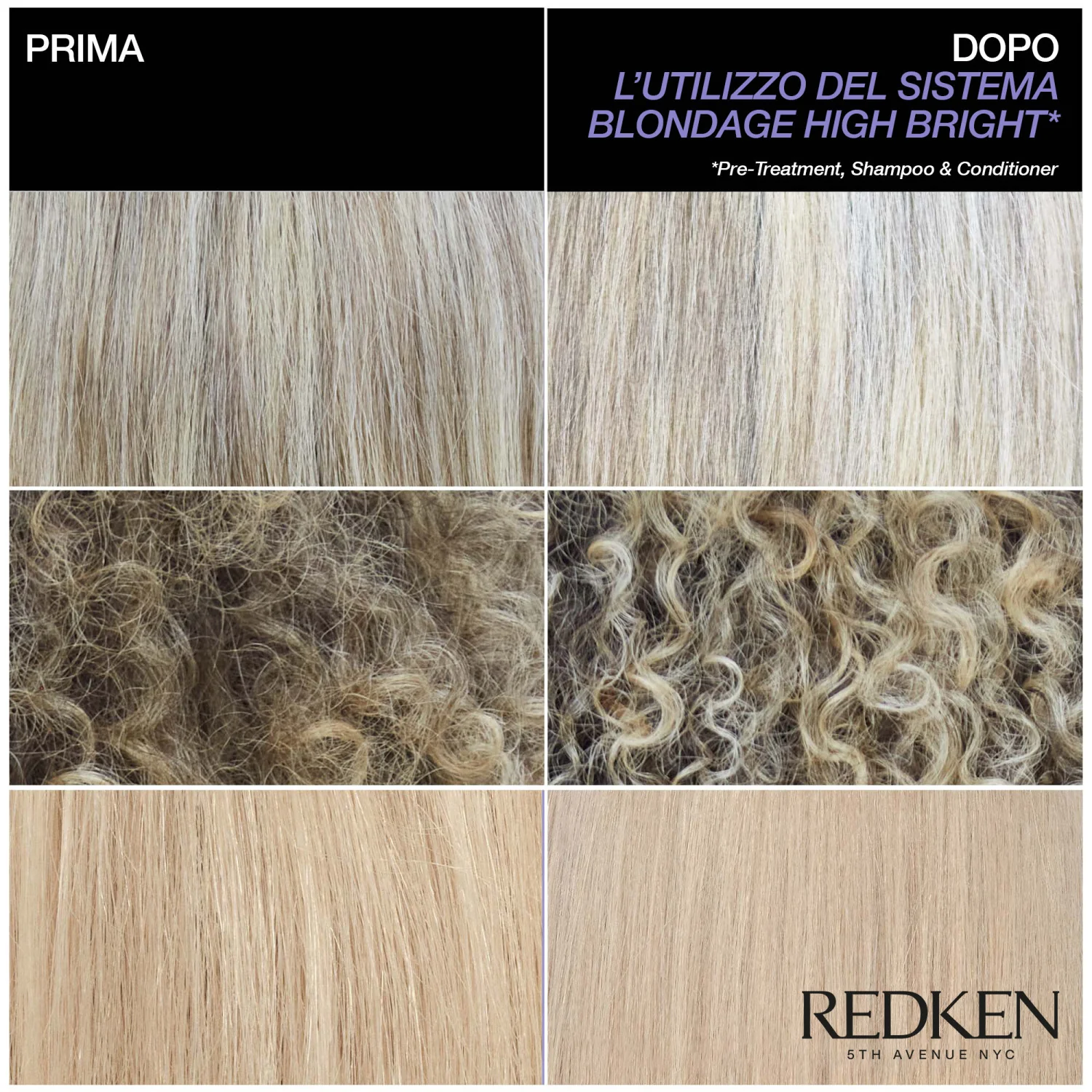 Blondage High Bright Shampoo - Shampoo Protezione Colore, Shampoo Illuminante