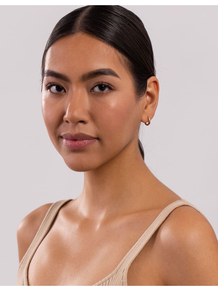 PURELEI Creolen Ike in Rosegold günstig kaufen onesize