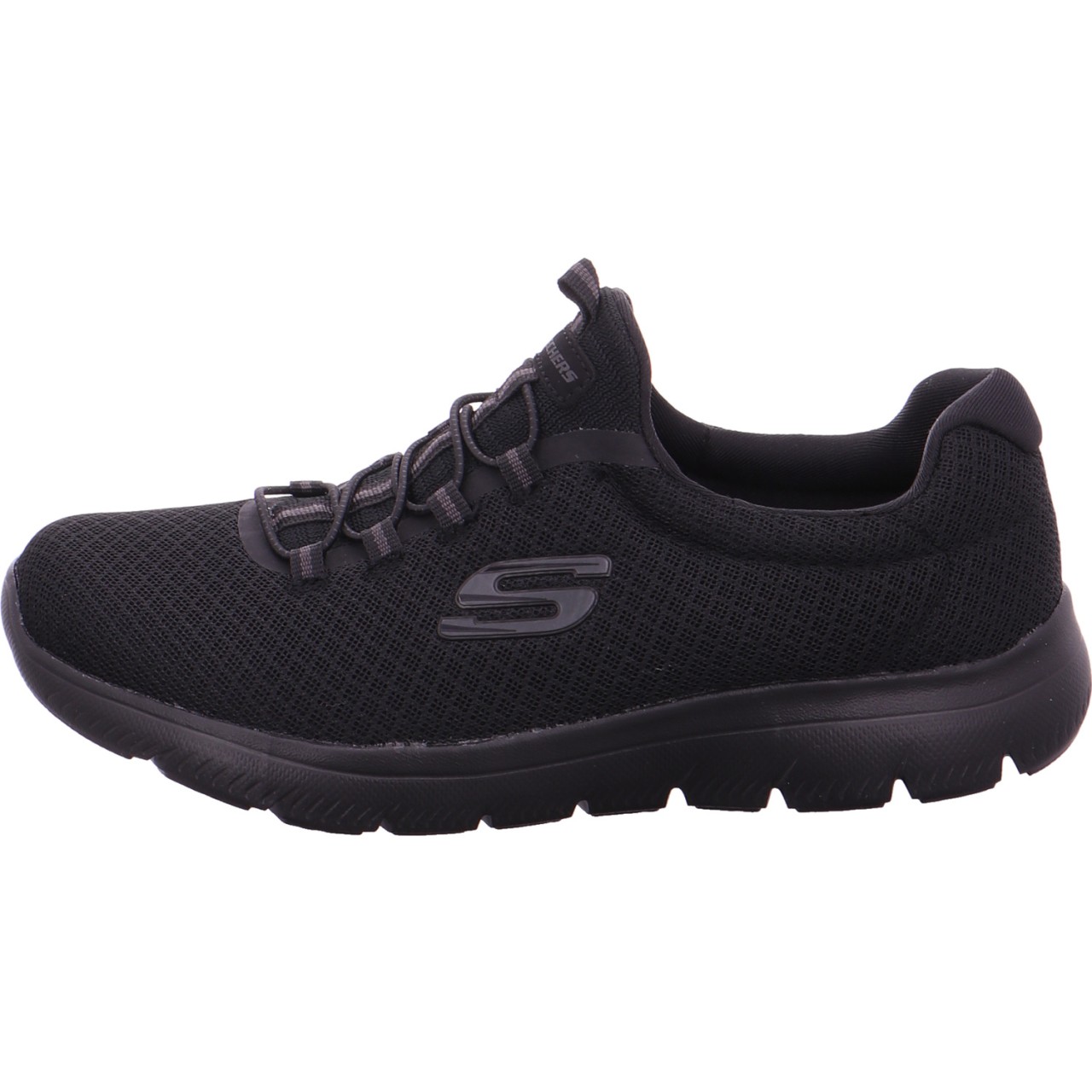 SKECHERS Komfort Schnürer schwarz -,black/black