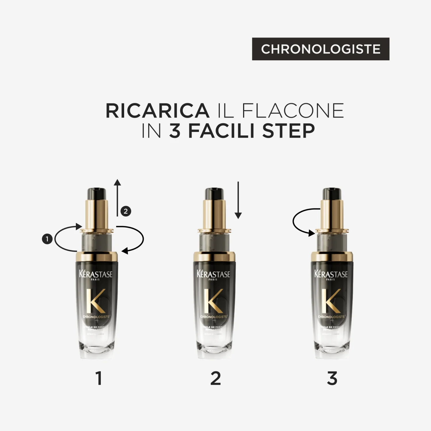Chronologiste L'Huile de Parfum — matu veidošanas un apdares eļļa, matu eļļa
