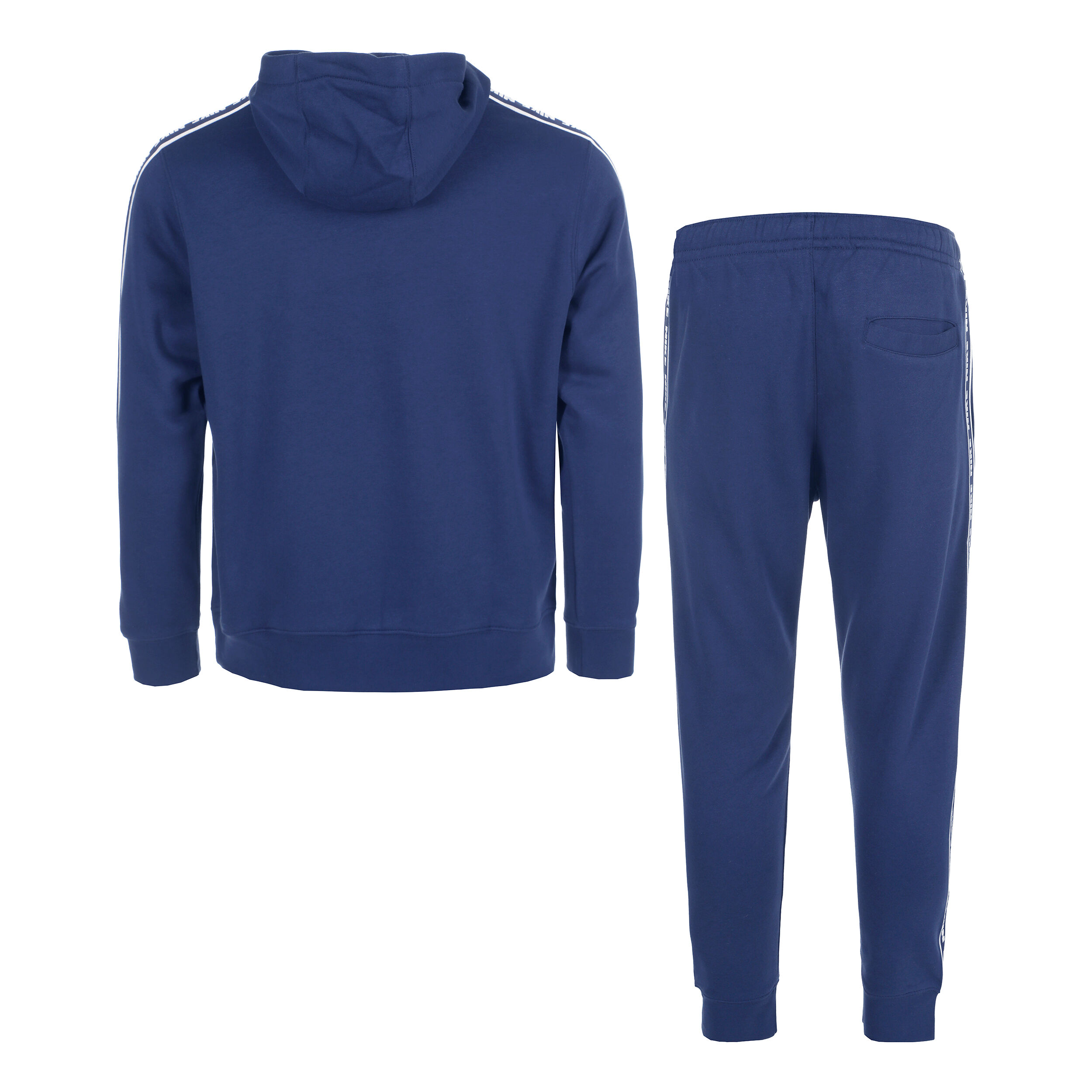 Club Fleece GX Trainingsanzug Herren - Dunkelblau, Weiß