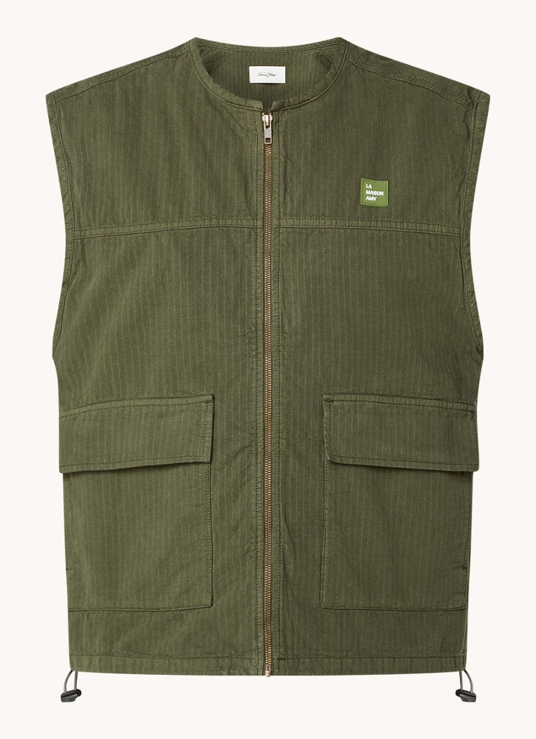 American Vintage Bodywarmer with flap pockets