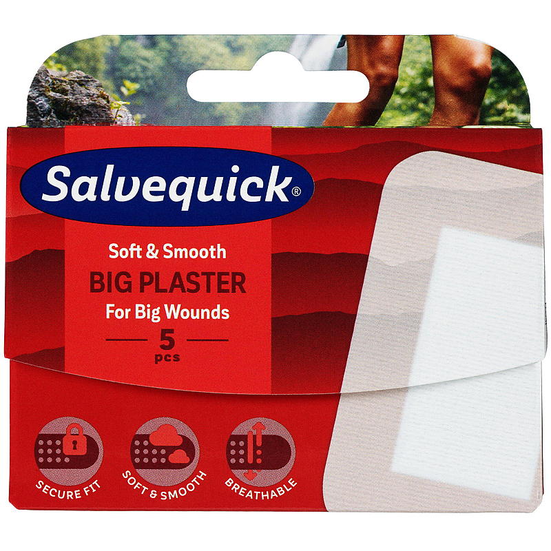 Salvequick Salvequick 5 stk 55x75 mm big
