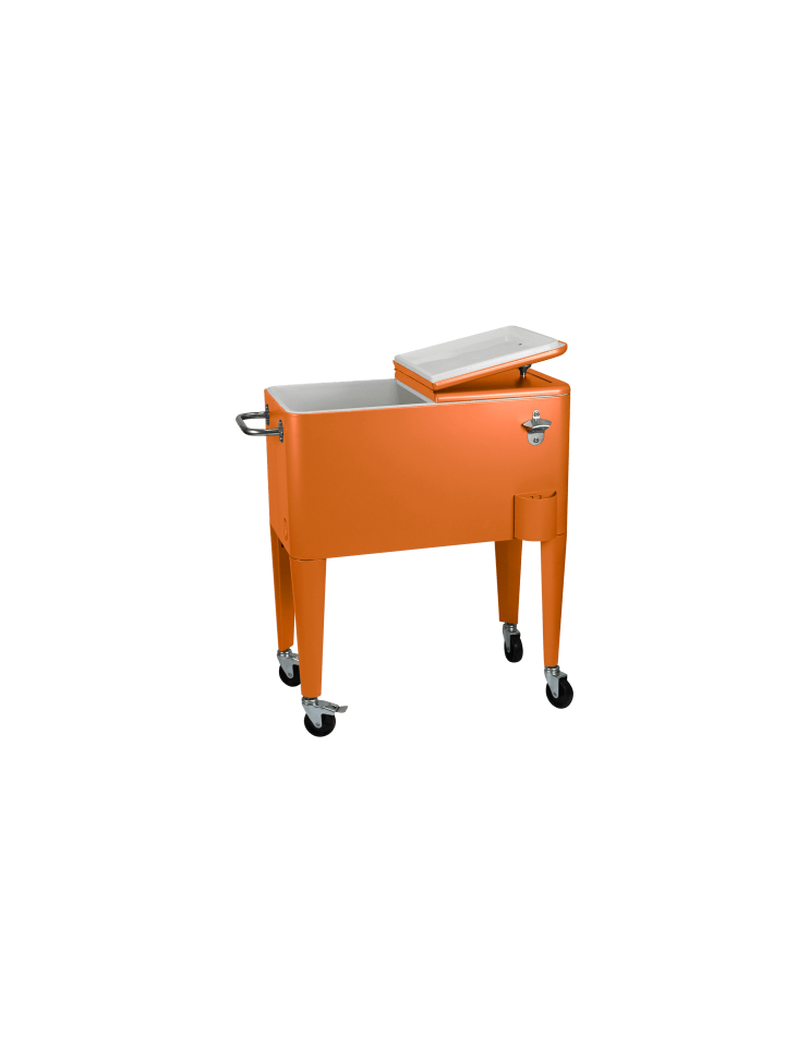 Beachtrekker Kailua Cooler - Kühlbox, Kühlwagen, Getränkekühler, Orange günstig kaufen onesize