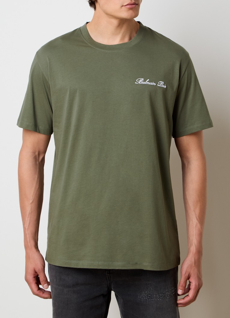 T-shirt Balmain Signature con logo