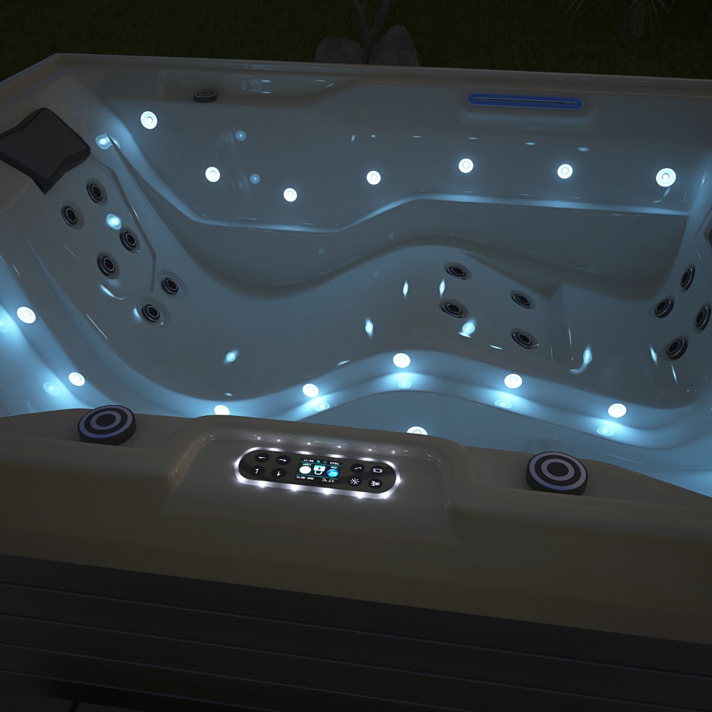 Home Deluxe Outdoor Whirlpool STREAM PURE