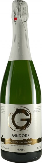 2018 Riesling Sekt extra trocken - Weingut Gindorf