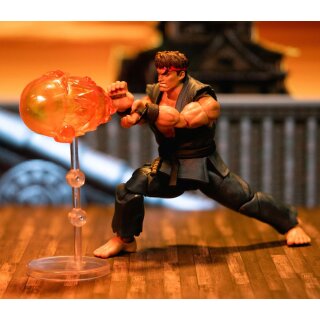 Ultra Street Fighter II: The Final Challengers Actionfigur - Evil Ryu SDCC 2023 Exclusive