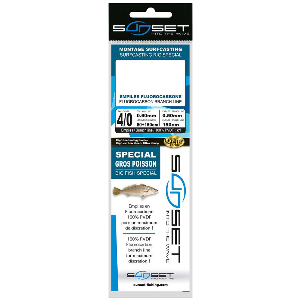 BDL SURFCASTING RS COMP SPEC BIG DOT/FLUORO+OCTO SUNSET