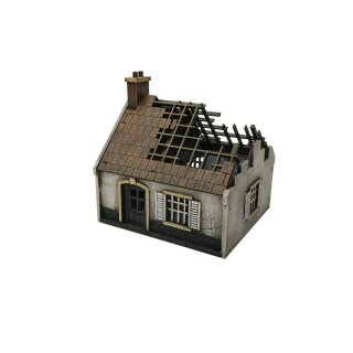 Destroyed Single Storey House (20mm)