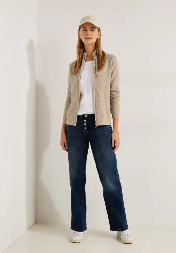 CECIL Cosy Cardigan mit Zipper