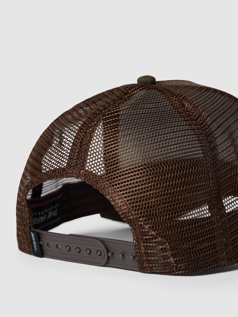 Trucker Cap mit Woll-Anteil Modell 'BOSS ENERGY' in mittelgrau