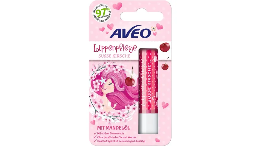 AVEO Kids Süsse Kirsche Lippenpflege 4.8 g