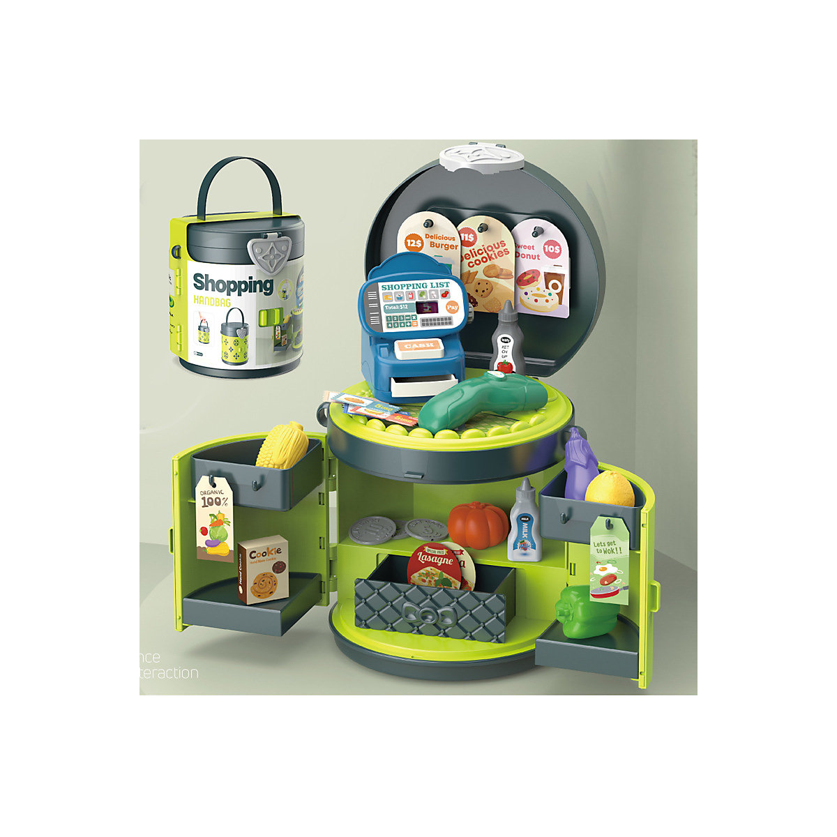 Kinder-Supermarkt-Werkzeuge Spielset