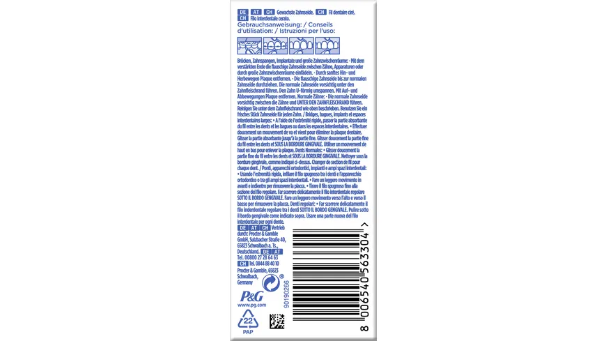 Oral-B Zahnseide SuperFloss