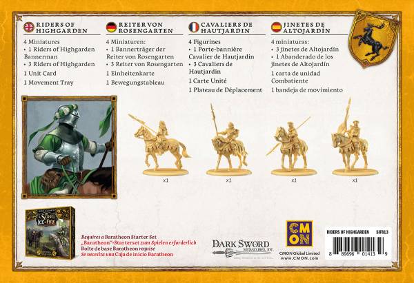 A Song of Ice & Fire: Riders of Highgarden (Reiter von Rosengarten) (Erw.)